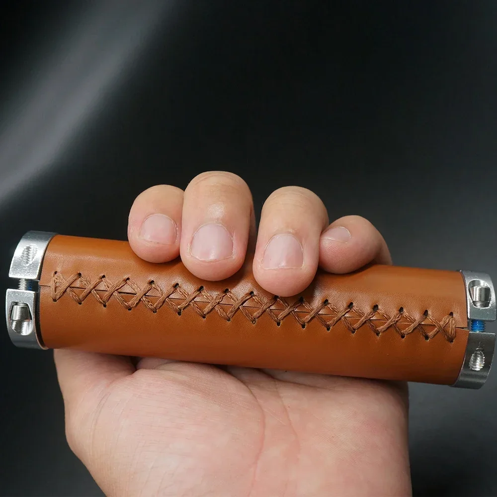 แฮนด์จักรยานถนนแบบเย็บ แฮนด์แบบย้อนยุค แฮนด์หนังแบบเย็บ