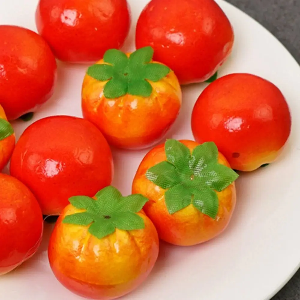 Mini Ornaments Model Crafts Peach Orange Home Decoration Artificial  Foods Simulation Vegetable Fake Fruits Artificial Fruits