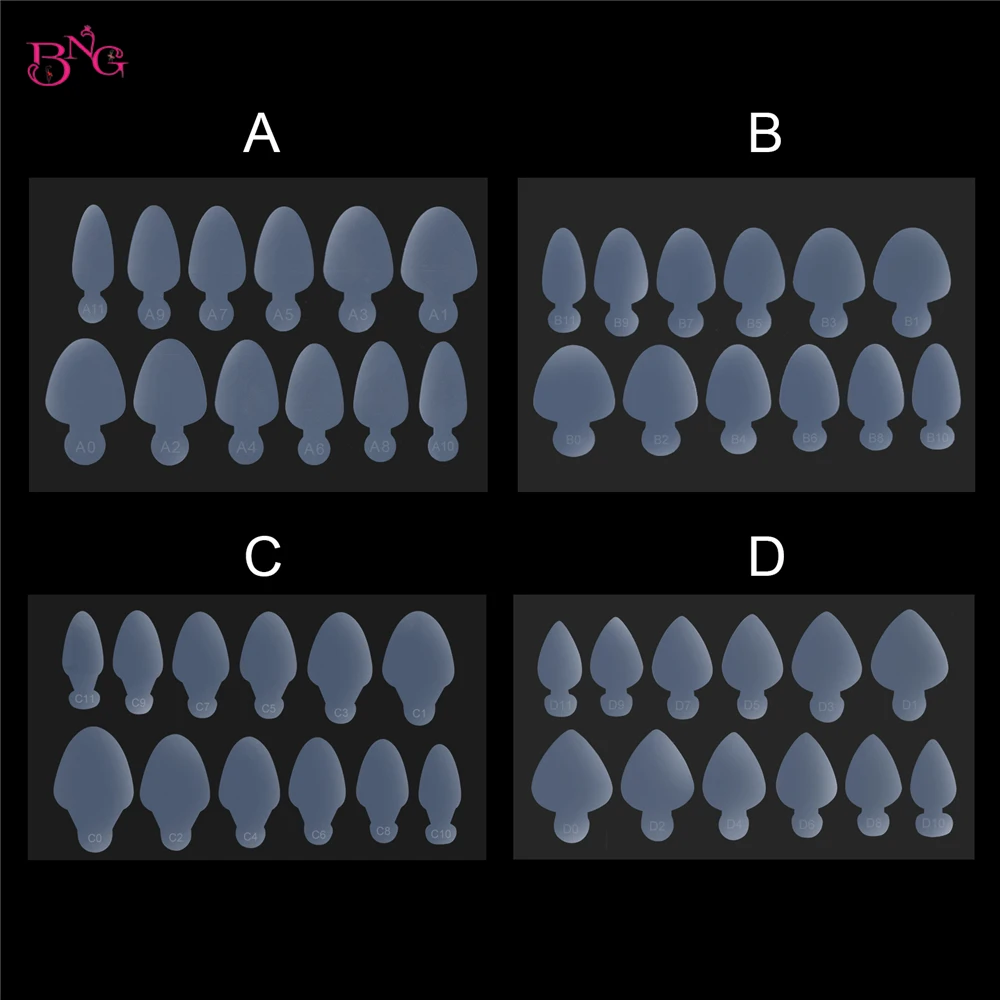 24pcs Duet System Dual Forms Nail Sticker French Silicone Mold for Nails Inner Pad Line Guide Tape Reusable Builder Tools