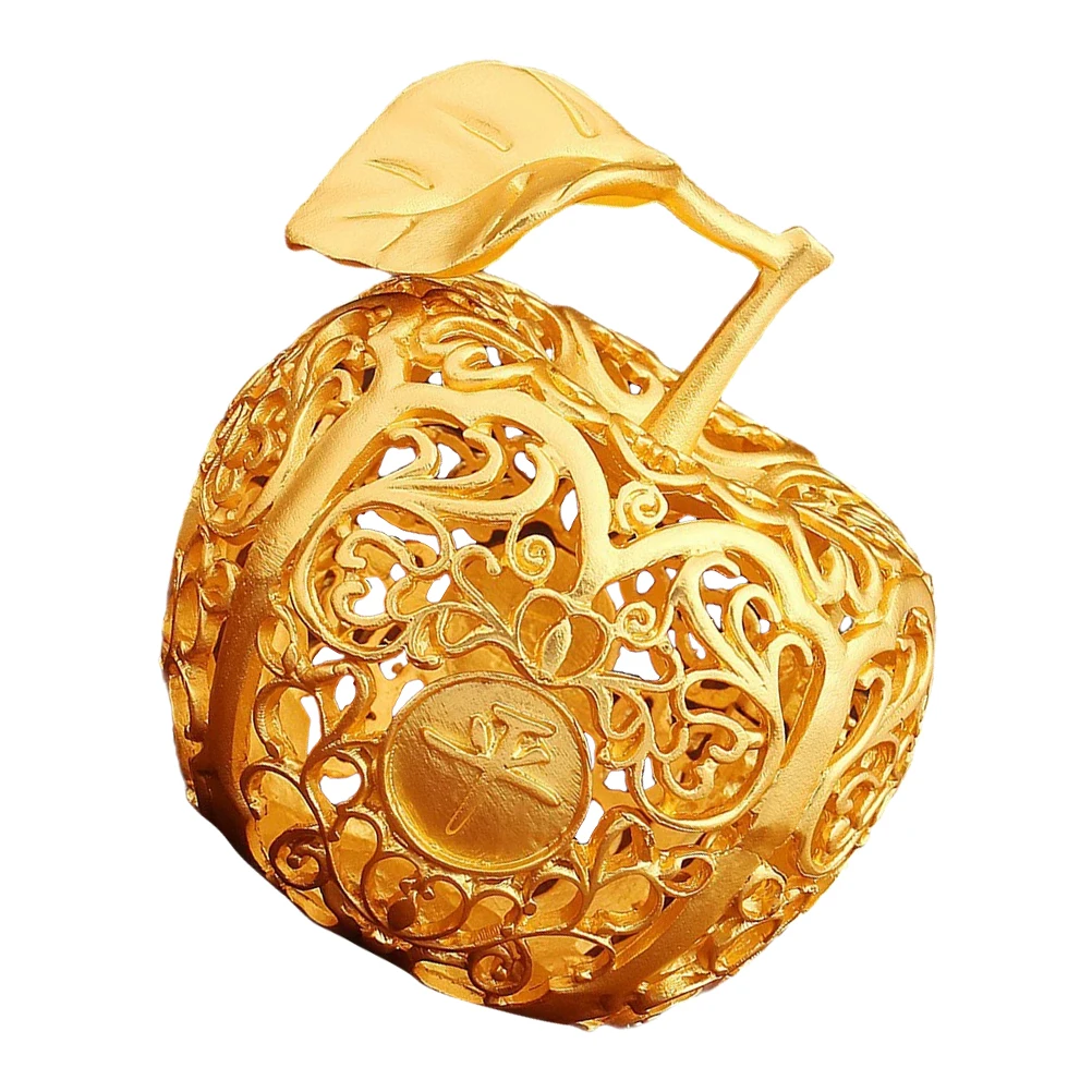 

Metal Ornament Elegant Christmas Decorative Fruit Sculpture For Home Office Shelf Display Mini Artificial Apple