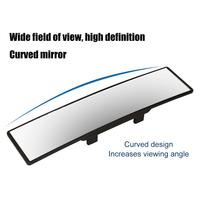 Universal Car Mirror Anti Glare Wide-angle Panoramic Rearview Mirror Auto Reverse Back Parking Reference Rear Mirror Car-styling
