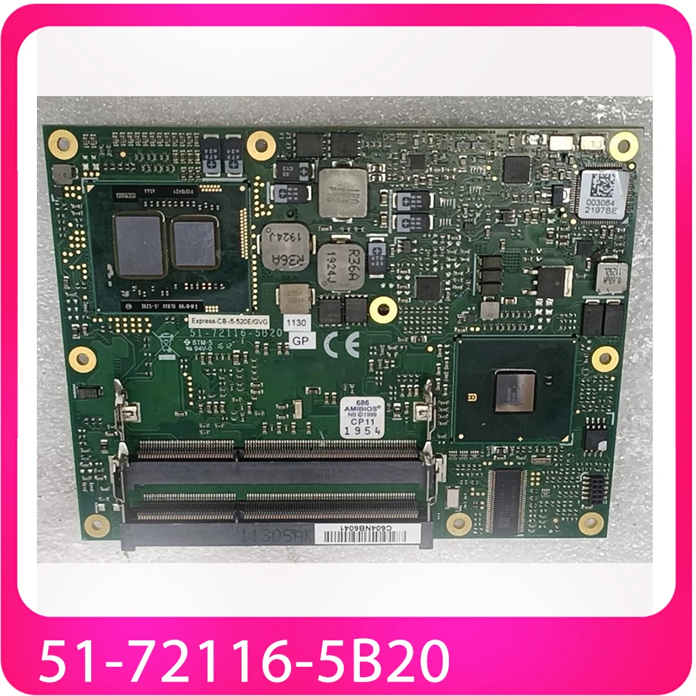 

For ADLINK Industrial Control Motherboard 51-72116-5B20