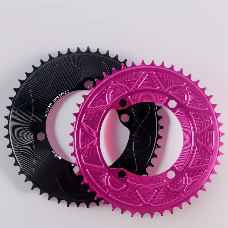 

Звездочка для шоссейного велосипеда WUZEI 110BCD — узкая широкая звездочка 40T/48T/58T для шоссейных велосипедов с 8-12 скоростями, совместимая с R7000 R8000 R9100