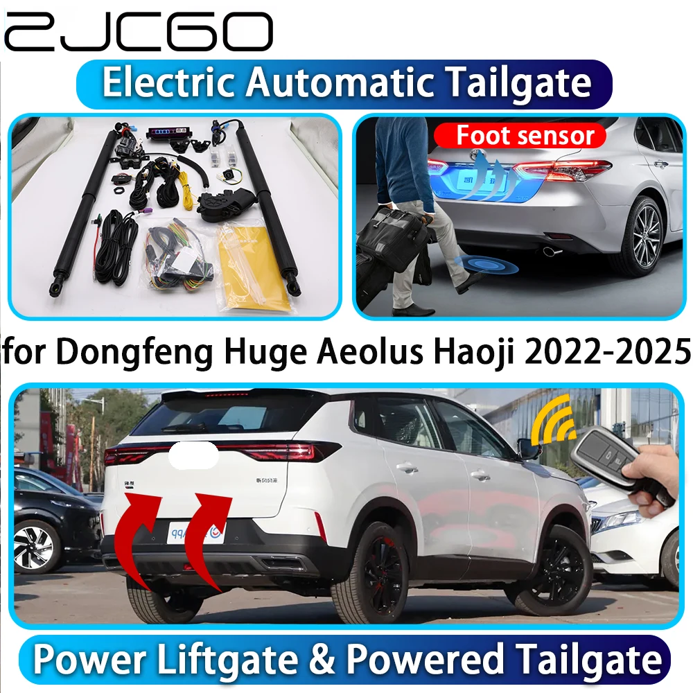 

ZJCGO for Dongfeng Huge Aeolus Haoji 2022-2025 OEM Automatic Power Liftgate Powered Tailgate Intelligent System Trunk Lift Kit