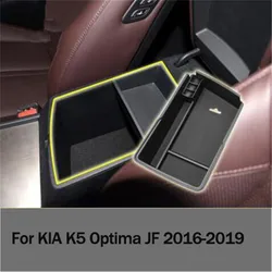 Car Armrest Storage Box for KIA K5 Optima JF 2016 2017 2018 Central Console Glove Holder Organizer Tray