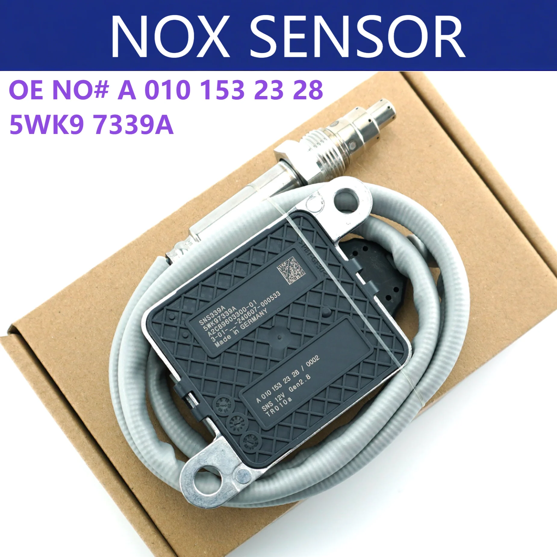 

A0101532328 5WK97339A High Quality New Nitrogen Oxide Nox Sensor For Mercedes-Benz X166 W164 W166 Detroit Benz DD13 DD15 DD1