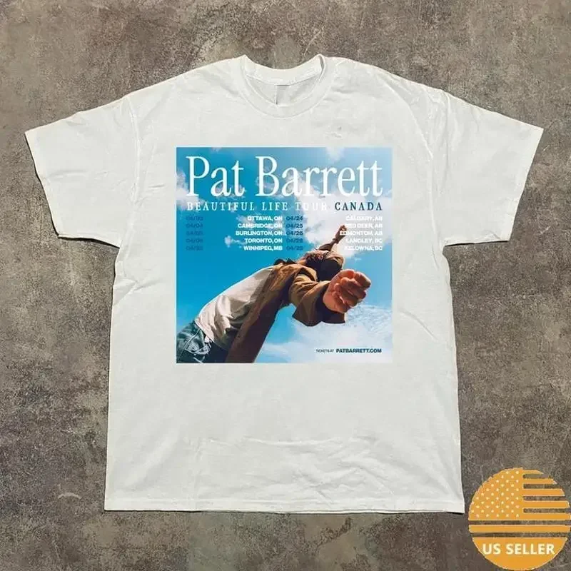 Pat Barrett Beautiful Life Tour Canada T Shirt Full Size S 5Xl Et1399