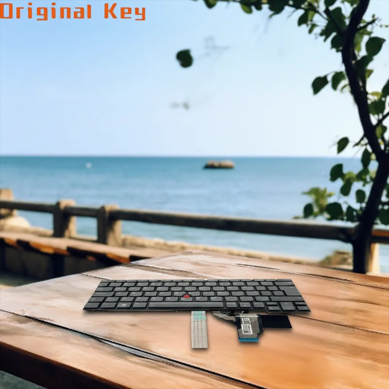 

Gray Backlit Keyboard For Lenovo Thinkpad X13 Yoga 2-in-1 Gen 4 5 Laptop SN21J81061
