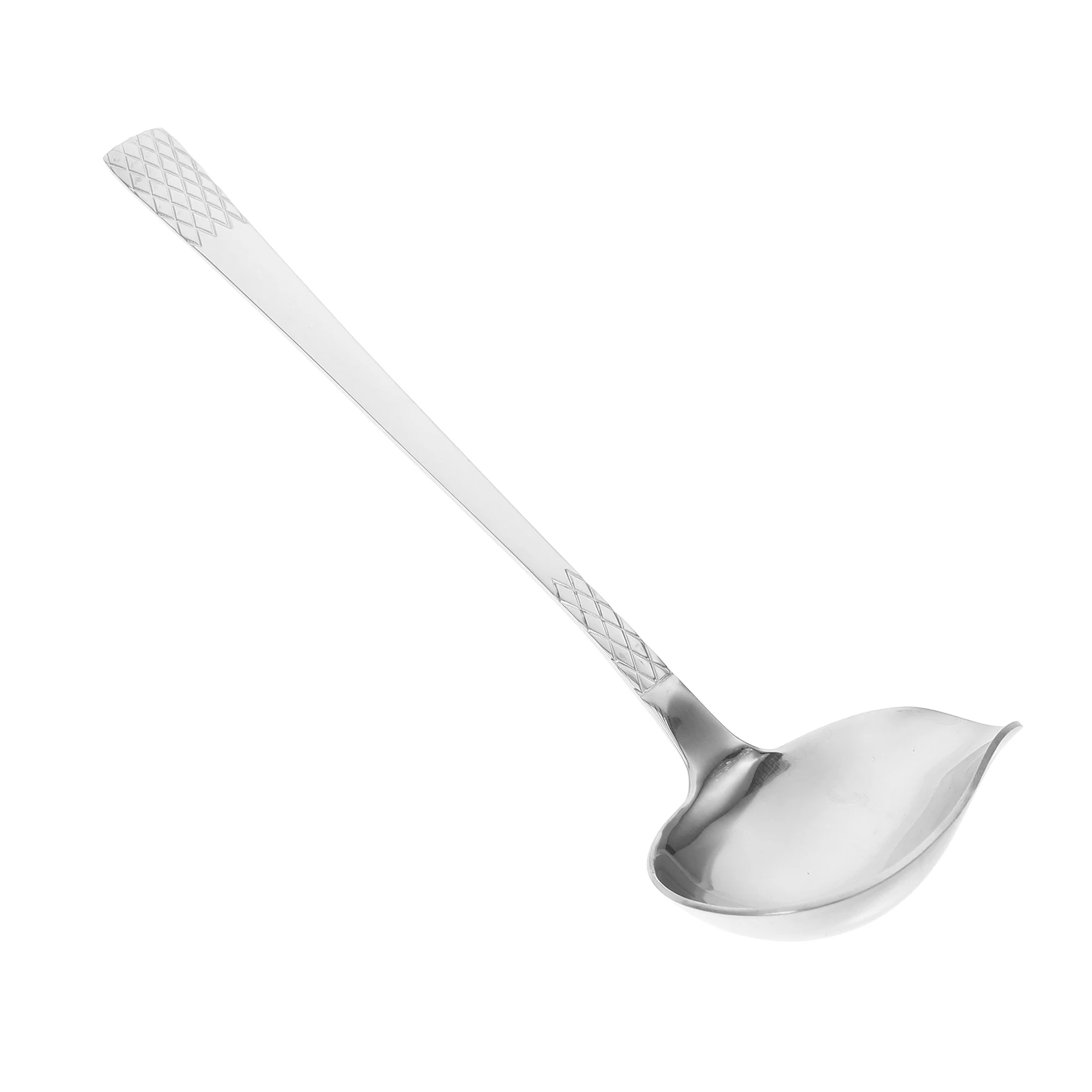 

Stainless Steel Ladle Sauce Spoon for Cooking Hot Pot Gravy Pouring Spout Kitchen Tool 304 Mini Small Soup Serving