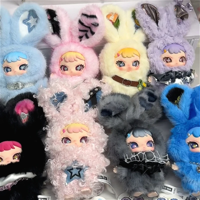 Rebaby Escape Plan Series Vinyl Plush Blind Box Toys Cute Anime Figure Surprise Bag Collectible Plush Doll Pendant Genuine Gifts