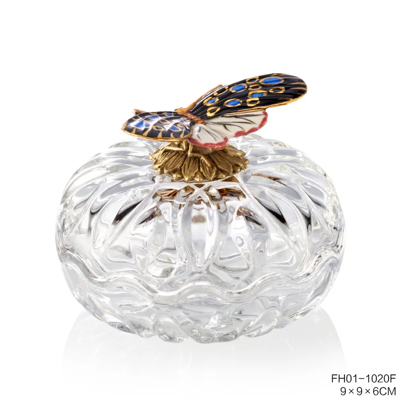 نمط دالي آرت ديكو، مزهرية برعم زجاجية كريستالية شفافة بيضاء، مزهرية مكتبية فاخرة عتيقة