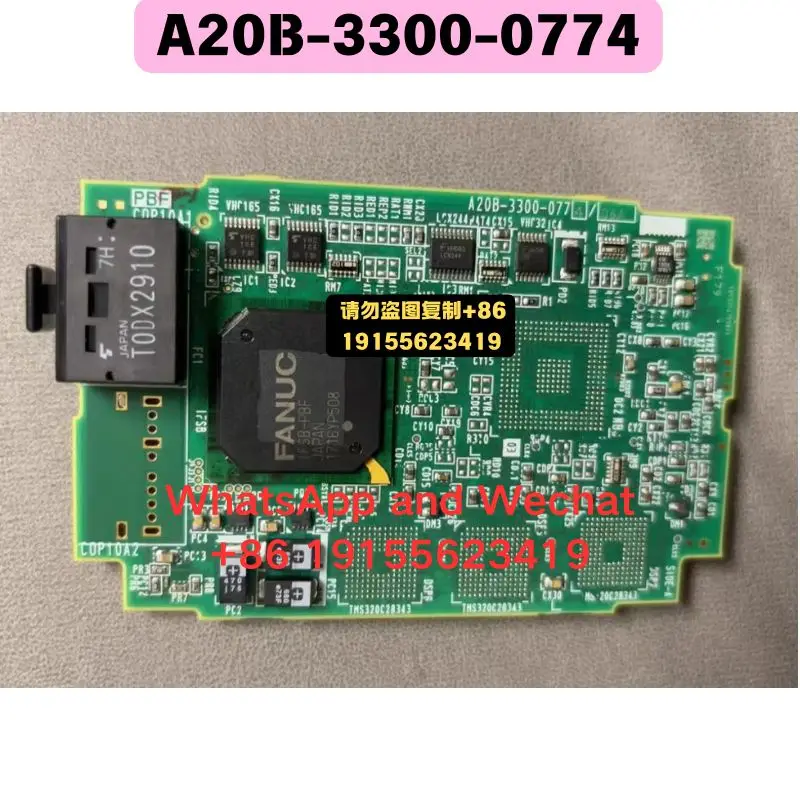 Used OEM disassembled parts A20B-3300-0774 axis card Functional test OK Quick delivery