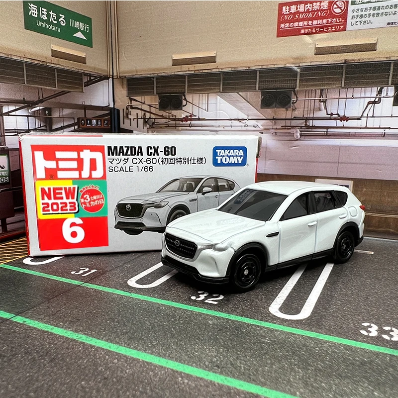 

TOMY Mazda CX60 CX-60 внедорожник, легкосплавный автомобиль, литье под давлением и игрушечный транспорт, модель автомобиля, миниатюрная масштабная модель автомобиля для детей