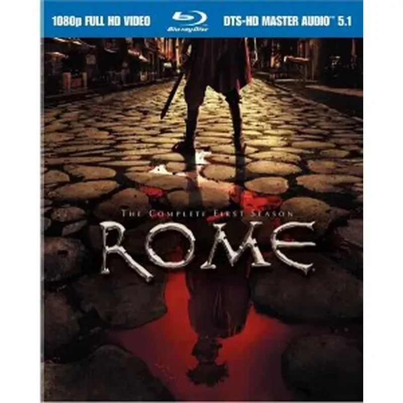 

BD Blu-ray Disc DVD Rome Glory of Rome Season 1-2 Uncut Micro Complete Collector's Edition 4-Disc Case