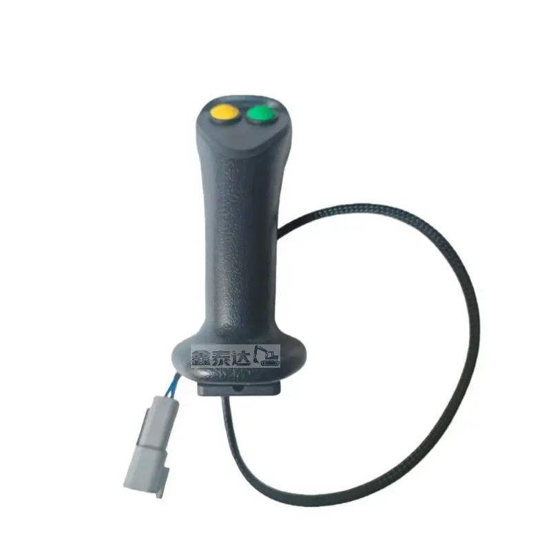 70020769 Hot Sale Lever for Excavator Loader Handle (Yellow Green Button) 700-20769