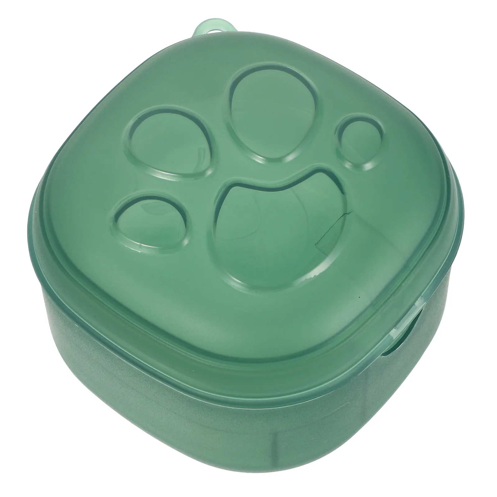 Pacifier Case Transparent Cartoon Baby Pacifier Storage Box Compact Diaper Bag Organizer Silicone Holder Container for Newborn