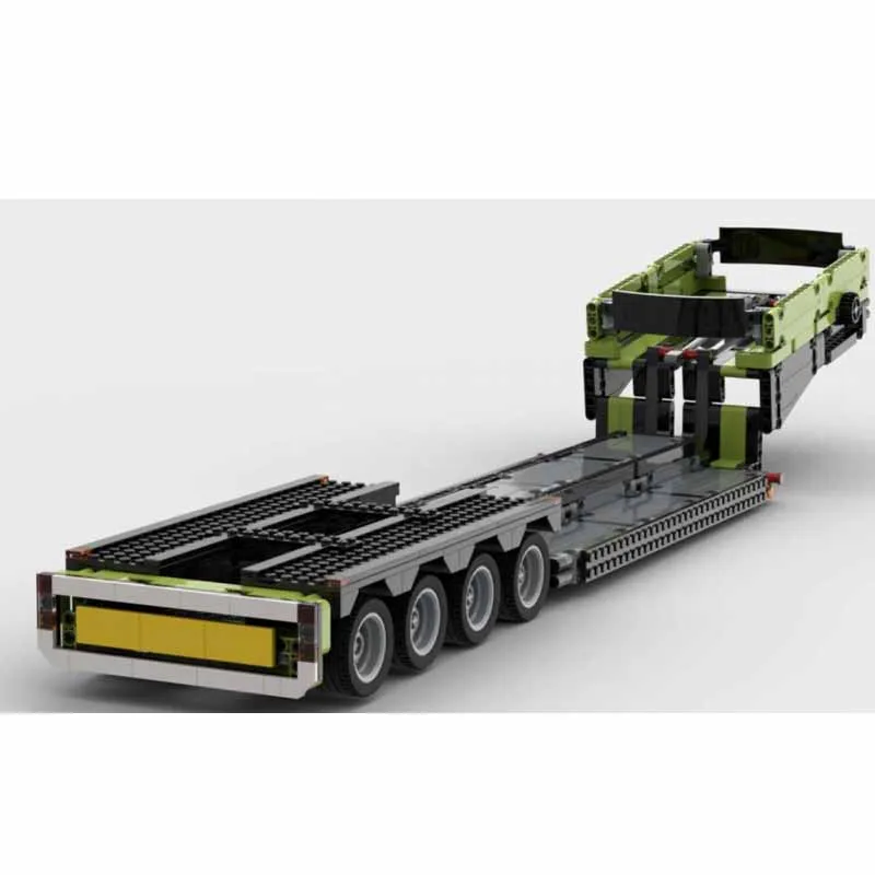 

Detachable Gooseneck Trailer Splicing Building Block Model Children Boys Birthday Christmas Toy Gift Ornaments MOC-80834