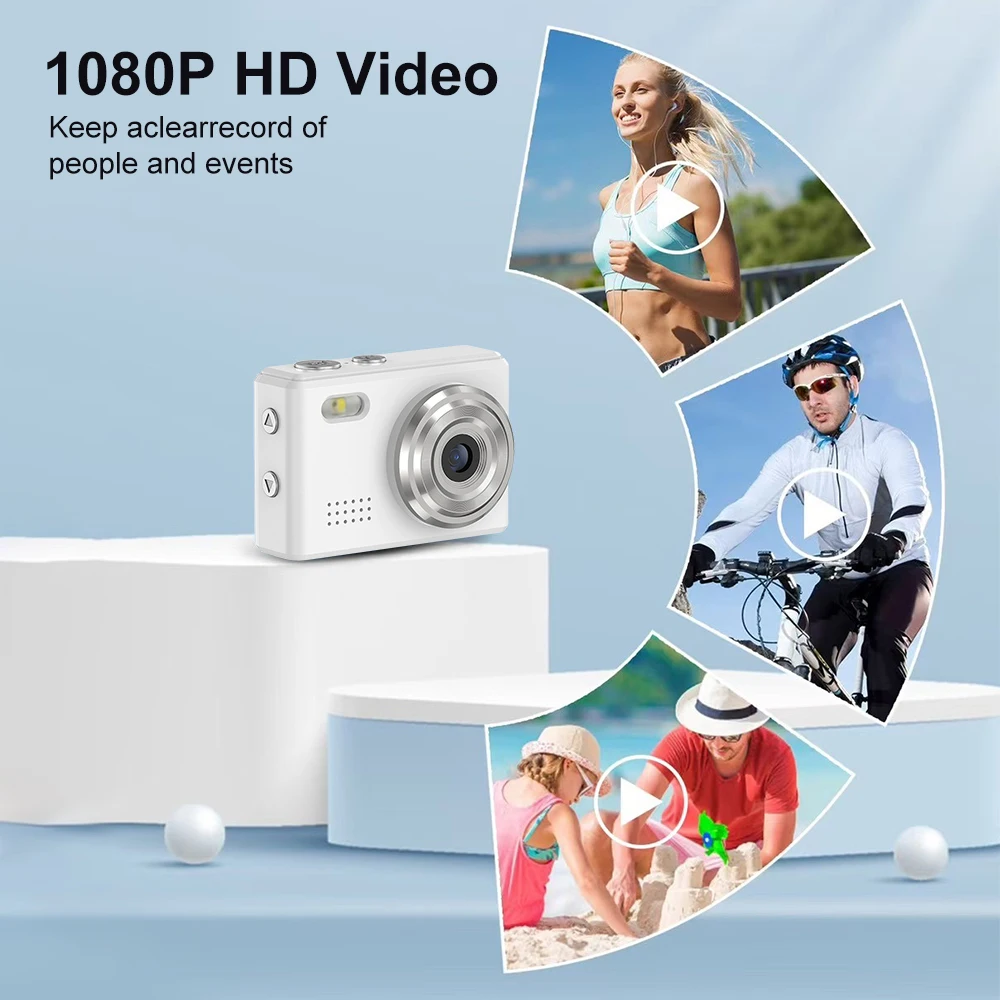 Mini Camera With Screen Indoor Home Outdoor HD 1080p Kids Camcorder Indoor Sport Video DV Recorder Body Cam Support TF Card - Image 6