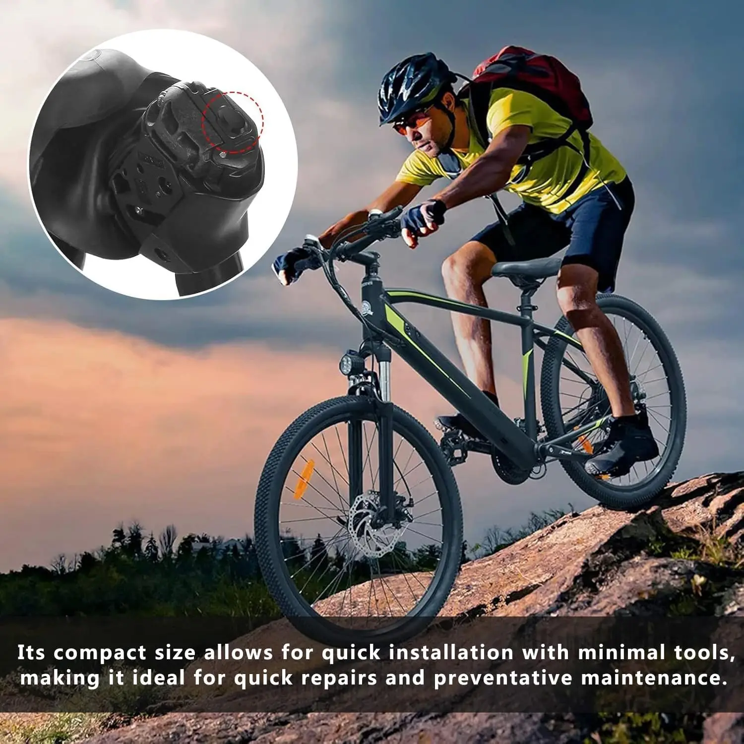 4-Pack Pushbutton Spacers for Electronic Road Bike Shifting – Compatible with Shimano Di2 R8170/R9270, SRAM eTap AXS