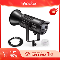 Godox SL200III SL-200W III 200W Bowens Mount LED Video Light Daylight Balanced 5600K 2.4G Wireless X System Control by Godox APP