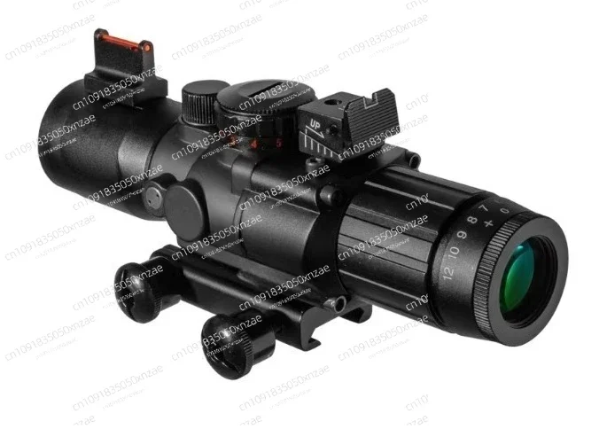 ثلاثية الأبعاد 3-12X32x مرآة أحمر-أخضر نقطة عبر الدقة تلسكوب نموذج زخرفة مقلاع قطع الغيار