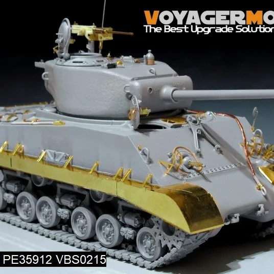 Voyager 1/35 PE351339 WWII US M4A3E8 HVSS Basic(For DRAGON) 	Photo Etched Part