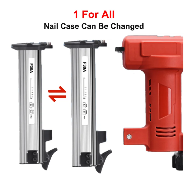 Universal 1022/422/F30 Wireless Electric 10-30mm 21V Cordless Nailer Gun Stapler Battery Framing Nail Gun Machine For Wood