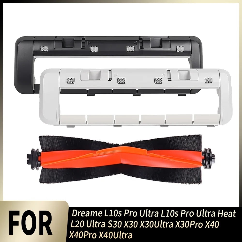 Hauptbürstenabdeckung für Dreame L10s Pro Ultra Heat L20 Ultra S30 X30 X30 Ultra X30 Pro X40 X40 Pro X40 Ultra Ersatzteil-Kit