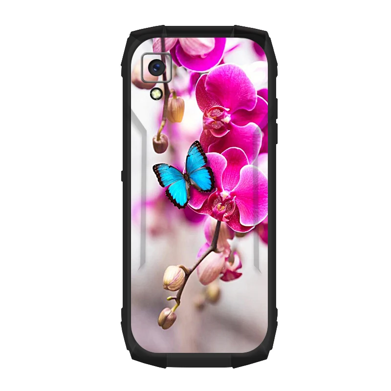 For Cubot Kingkong Mini 3 Silicone Soft Case For Cubot Kingkong Mini 3 2 IN 1 With Two Piece Ceramic Protector Screen