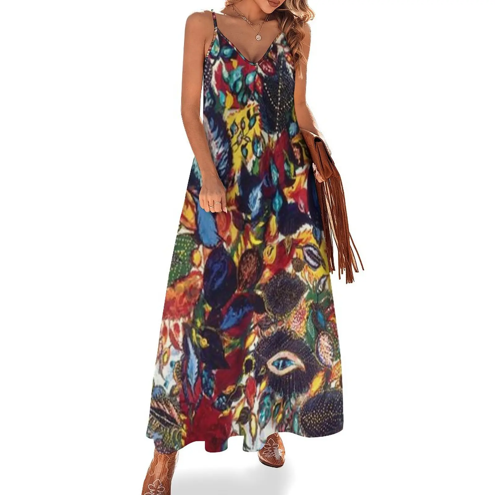 The Tree of Paradise by Seraphine Louis - French Painters Art Sleeveless Dress sexy dress for women women's clothing trend 2025