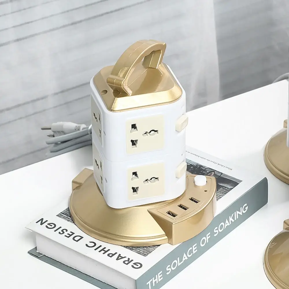 

Удлинитель 2 м, розетка, удлинитель, универсальная розетка USB для Великобритании, ЕС, США, независимый переключатель, USB-порты, розетка с несколькими вилками