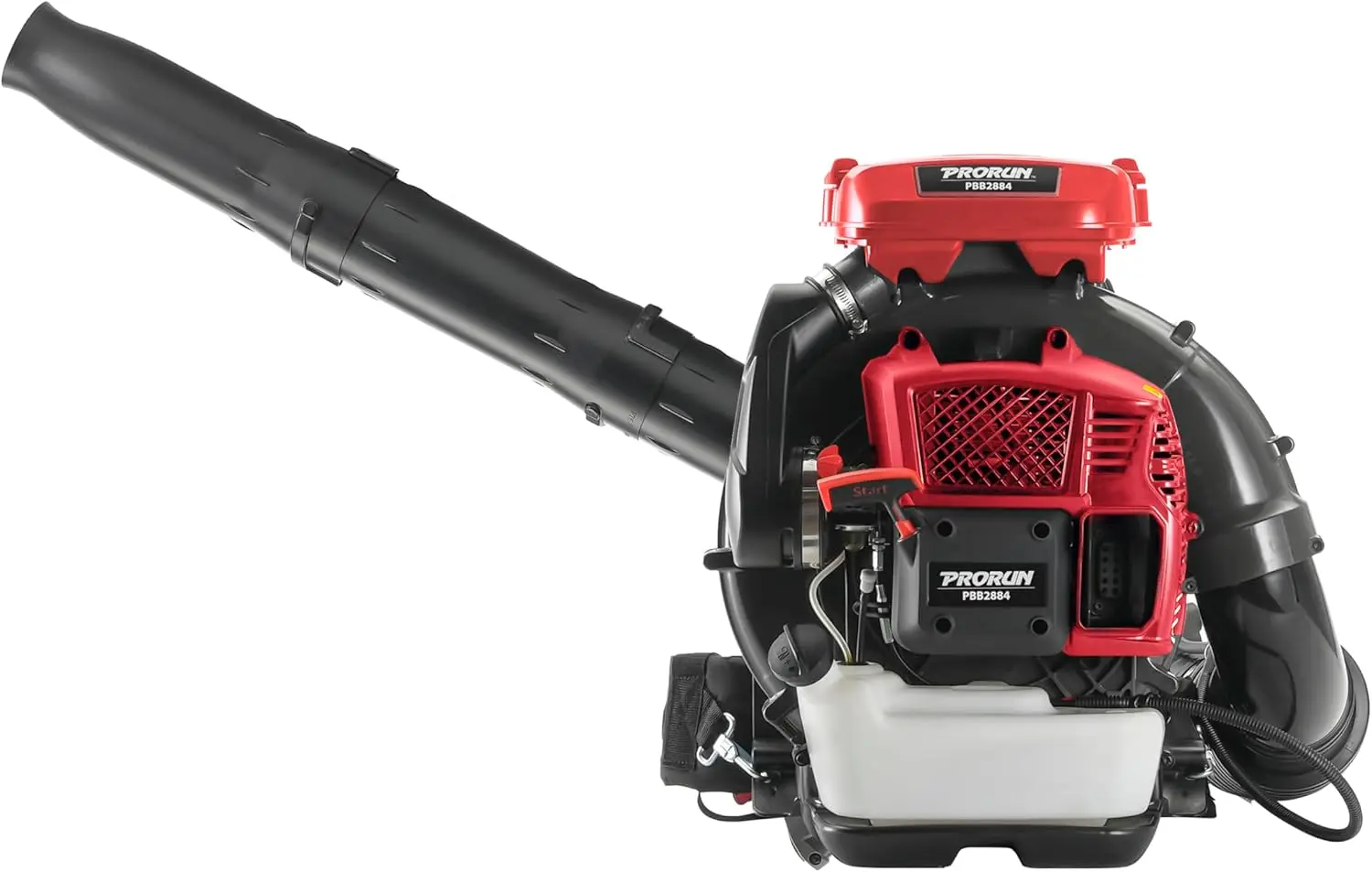 Gas Backpack Leaf Blower 75.6cc, 4.2 HP, 1020 CFM, 240 MPH, High-Powered 2-Cycle Engine for Lawn and Yard Cleanup