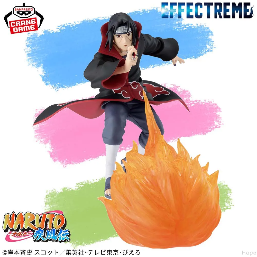 

In Stock Original BANPRESTO EFFECTREME Naruto Shippuden Uchiha Itachi Figure Anime Model Genuine Boxed Toy
