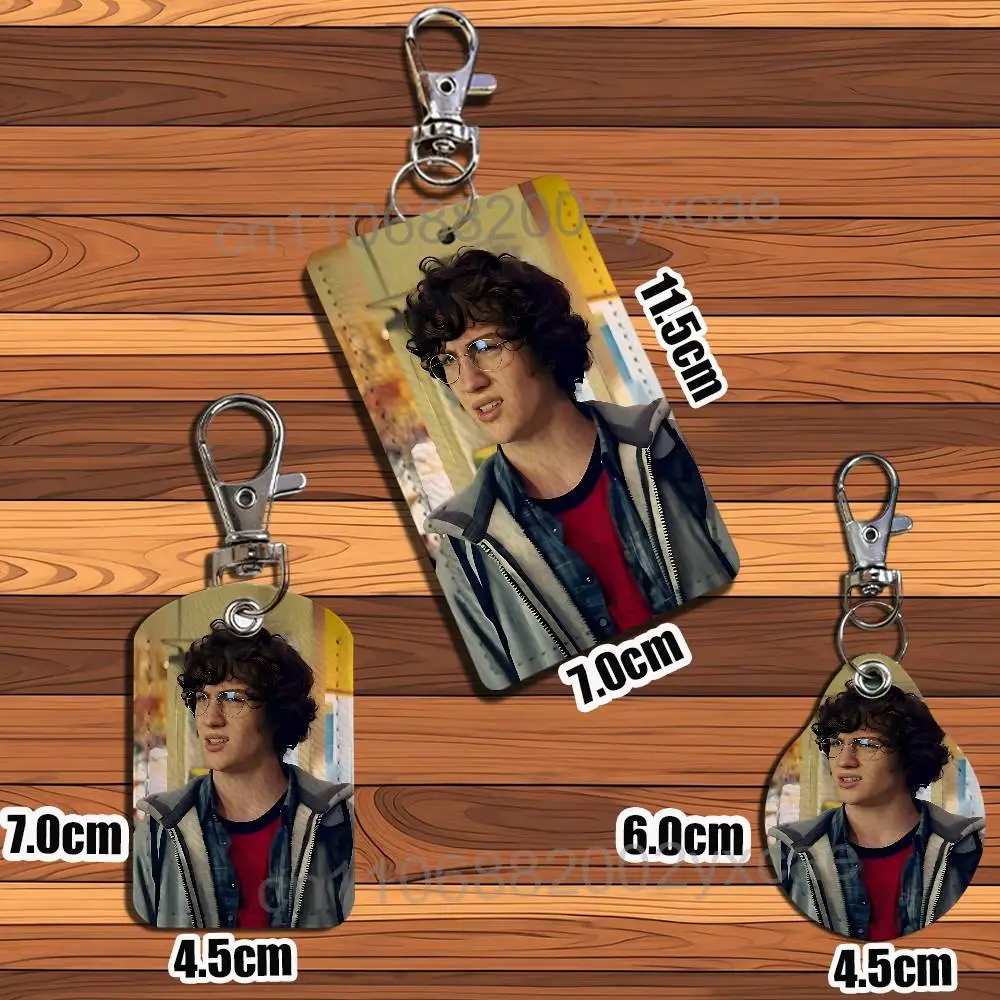 ATJ Bullet Train Aaron Taylor Johnson Keychain Holder Suitable For Subway Bank Card Bus Card Case