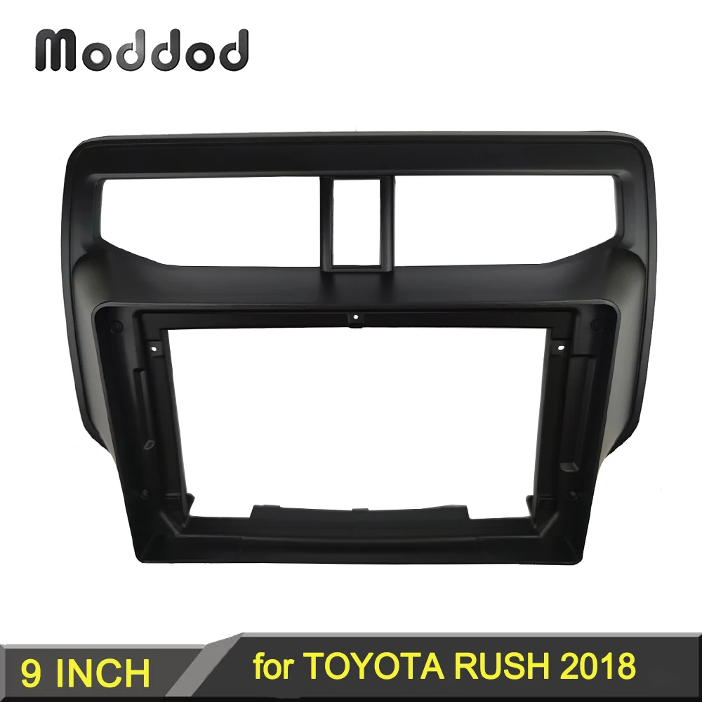 

9 INCH Radio Frame for TOYOTA RUSH 2018 Replacement Dash Installation Trim Kit Android Audio GPS Navigation Fascia Stereo Panel