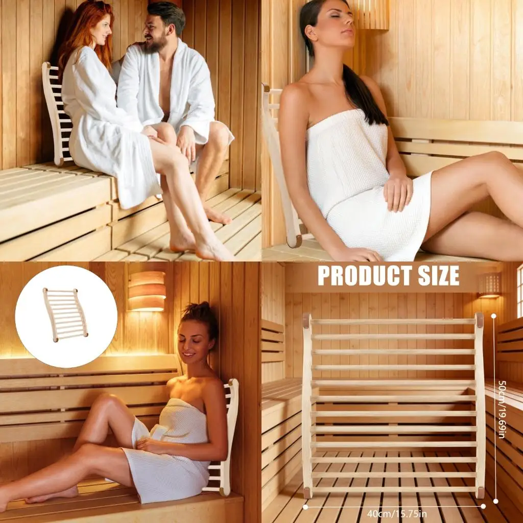 Sturdy Natural Sauna Backrest Featuring Open Weave Pattern For Comfortable Massage And Stability high quality