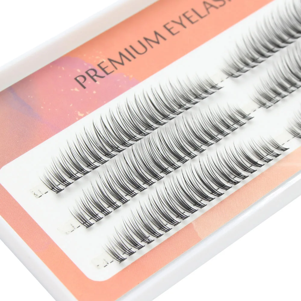 Premium Mix  Faux Eyelash Extension  Natural Russian Volume False  Professional Eyelashes Makeup Faux Fake Lashes Cilias