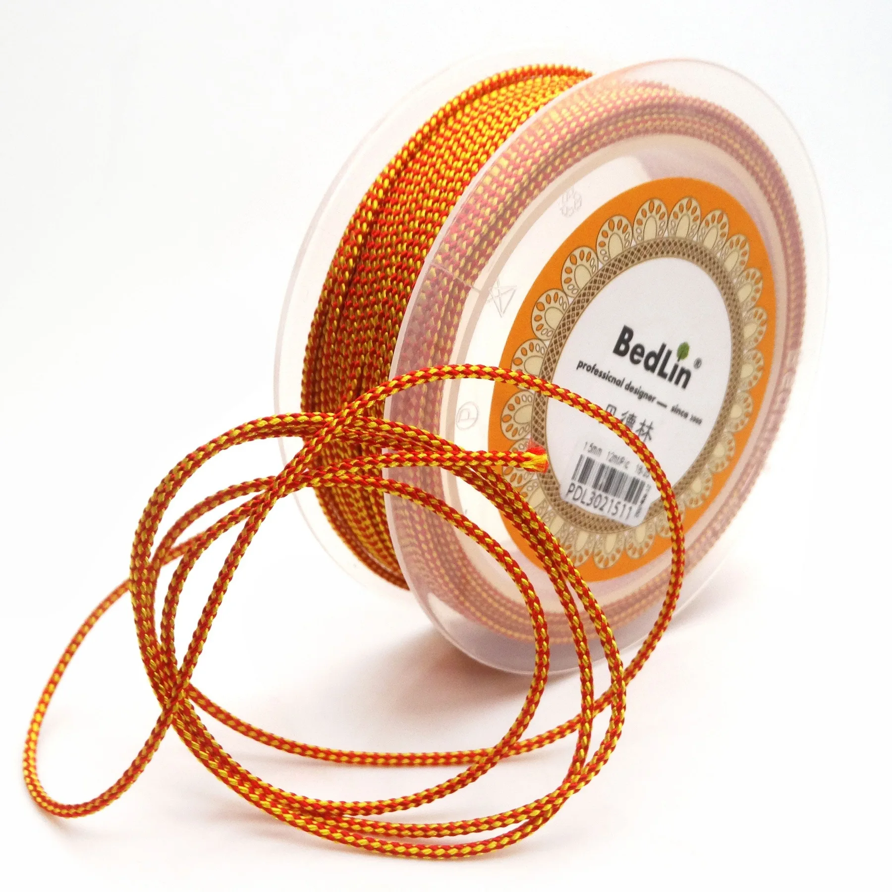 

Jewelry Thread DIY Bracelet Rope Thread Woven Rope 1.0/1.5/2.0mm 20meter/roll Strands Line Woven Yarn Strong