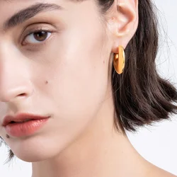 ENFASHION Irregular Stud Earring For Women Gold Color Earings 2021 Stainless Steel Holiday Fashion Jewelry Pendientes E201218