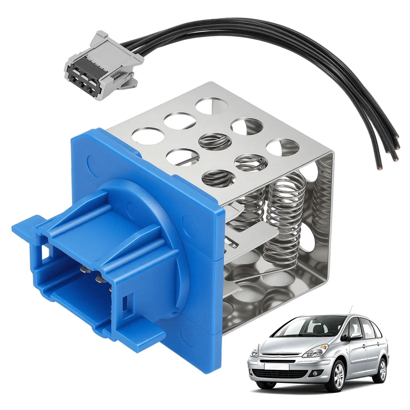 Blower Heater Resistor Wiring Harness Connector 6450EP 6450.EP for 206 CC SW Xsara Picasso C5 Air Conditioning
