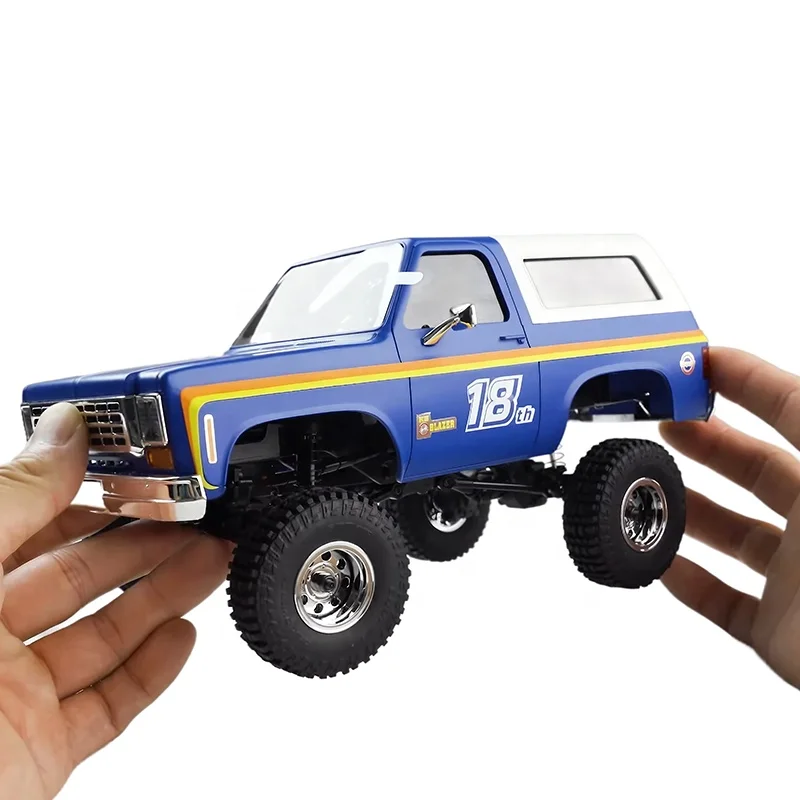 K5 Blazer PRO RTR Brushless 1:24 FCX24 RC Crawler with Metal Portal Axles and Two-speed Transmission for Superior Crawling