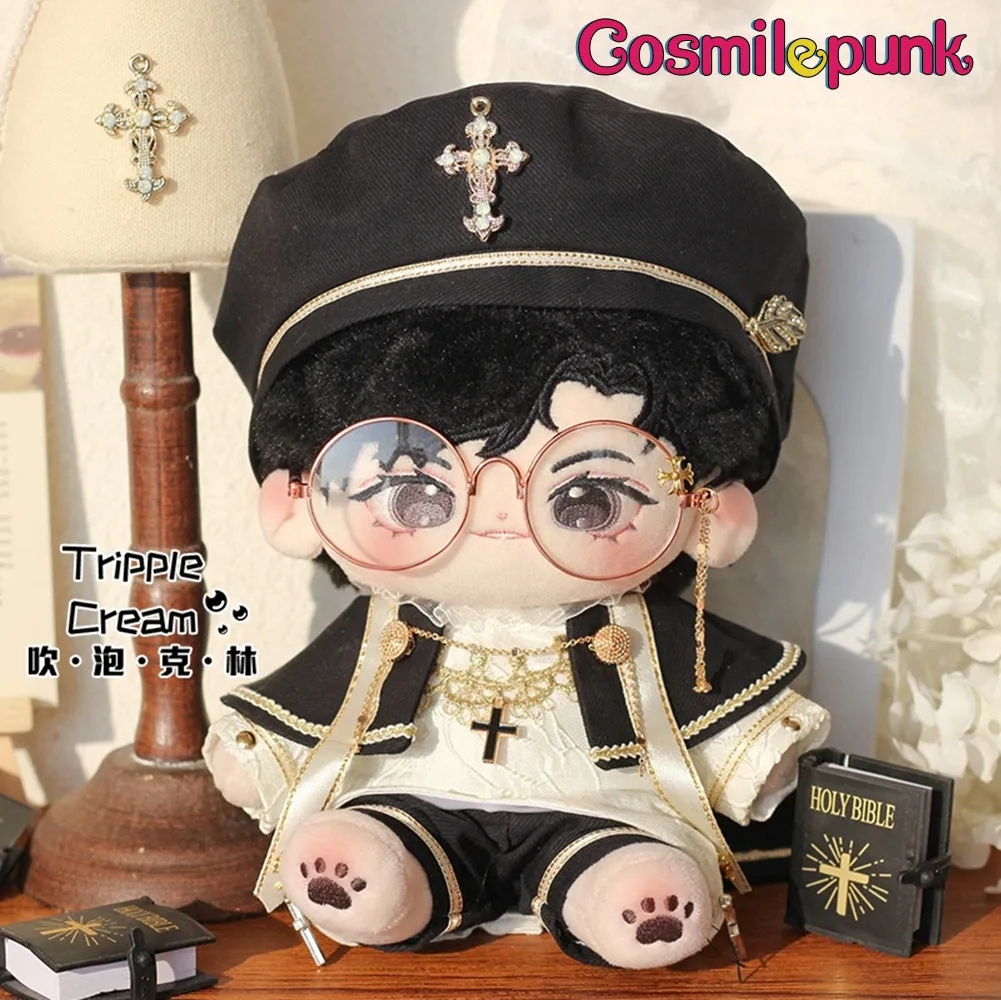 

Kpop Choir Suit Handsome Costume Clothes Outfit For 20cm Plush Doll Toys Cute Cosplay CP