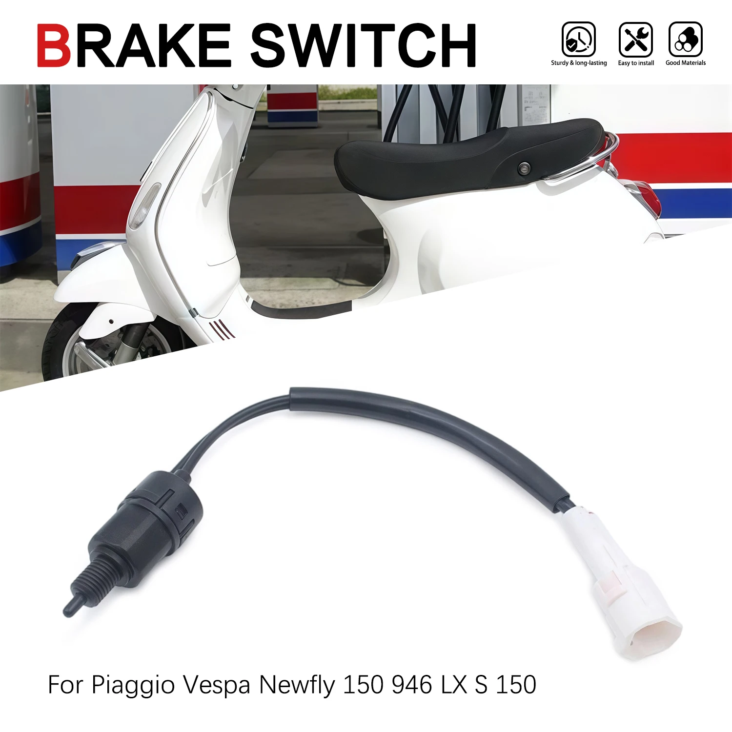 

Motorcycle Part Brake Switch For Vespa newfly 150 946 LX S 150