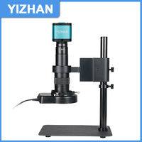 YIZHAN 180X C-Mount Zoom Lens Electronics Digital Microscope 4K 48MP ULTRA HD HDMI USB Camera for Phone Repair Soldering Tools