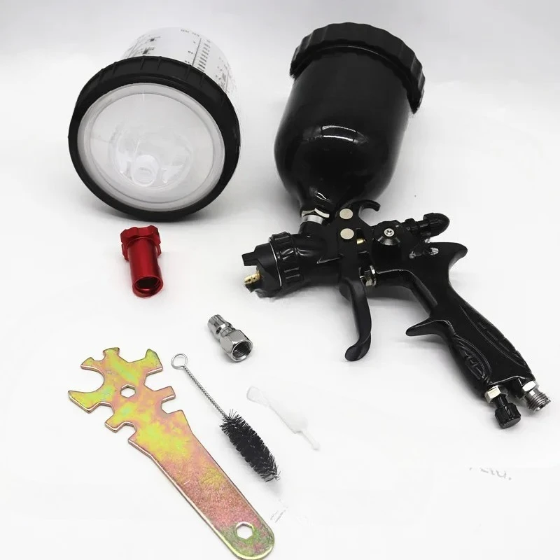 brand-new-biack-hvlp-pistolet-de-pulverisation-14mmnozle-600cc-melange-tasse-atomisation-pulverisateur-professionnel-peinture-aerographe-pour-peinture-de-voiture