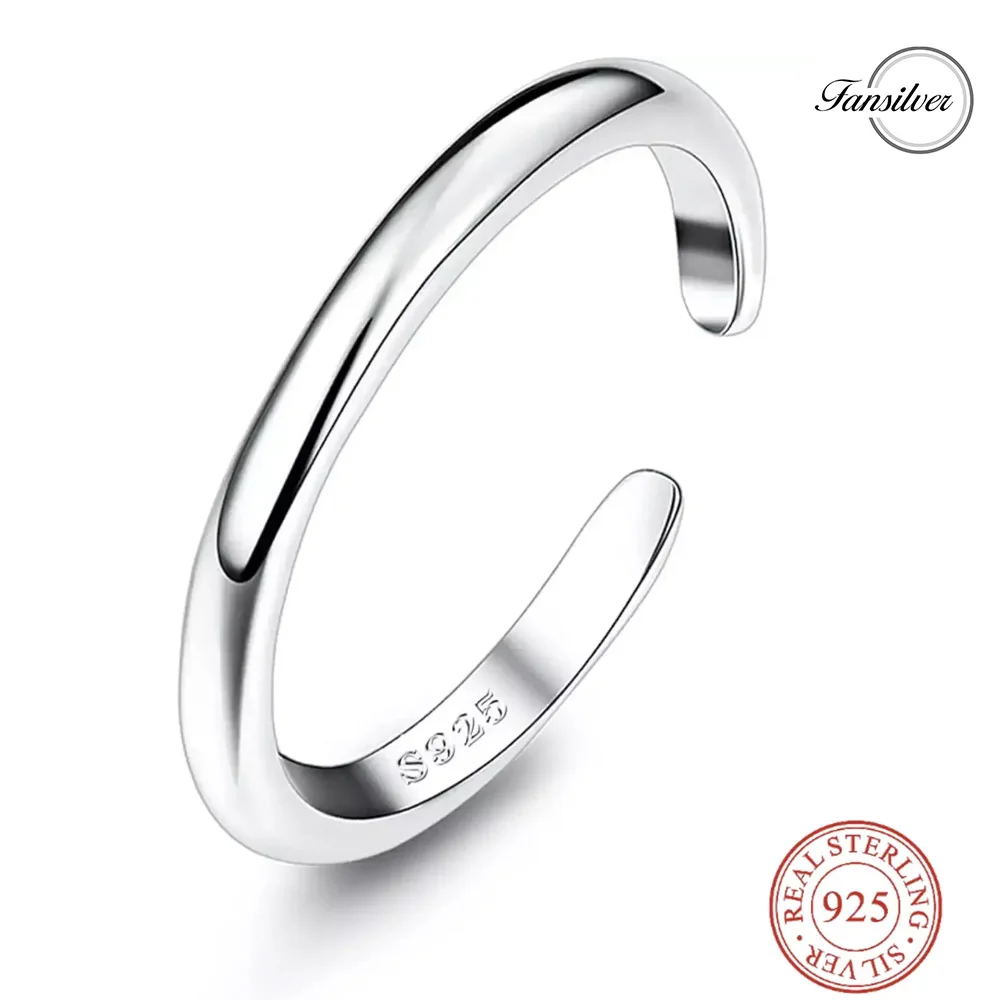 Fansilver 925 Sterling Silber Zehen ringe für Frauen verstellbare weiß vergoldete Blume Sommer Strand offene Zehen ringe Fuß schmuck