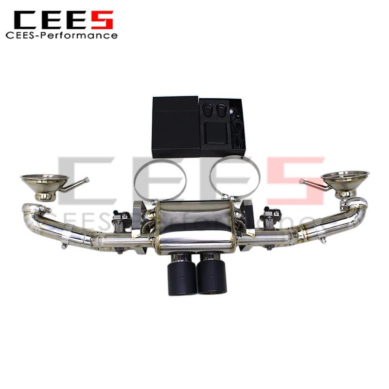 CEES Catback Exhaust for Porsche 911 992/992.1/992.2 GT3 RS 4.0L 2020-2024 Racing Exhaust Pipe Muffler with Valve System