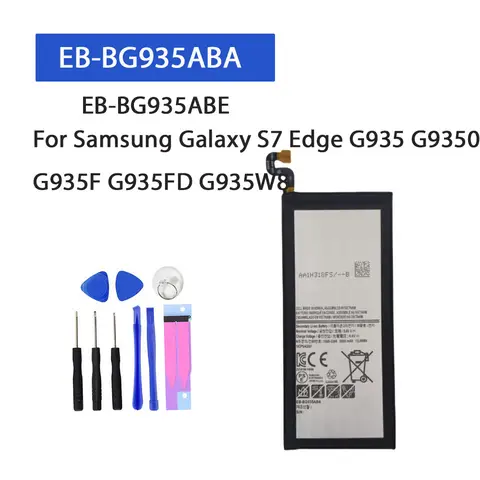 EB-BG935ABE/A For Samsung Galaxy S7 Edge S7Edge SM-G935F G9350 G935FD G935A  G935K G935L G935P G935T G935V Phone Battery