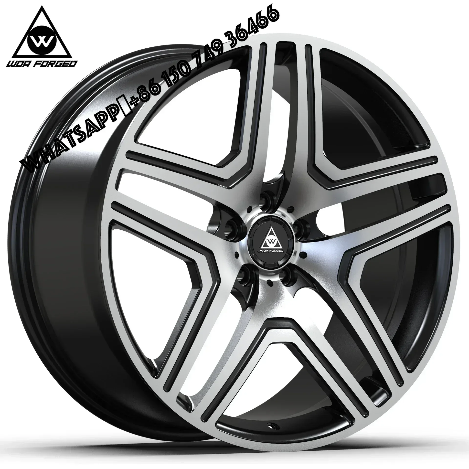

6061-T6 WOAFORGED Alloy Rim Forged Wheel OEM Custom 18 19 20 21 22 23 Inch for Mercedes Benz Maybach Aluminum Customized
