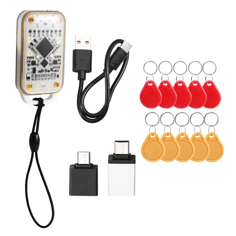 A92Z Reader Writer Chameleon V3.0 RFID Smart Chip Emulator Copier ID IC Card Tag Copyer 125Khz 13.56Mhz Key Card Cloner